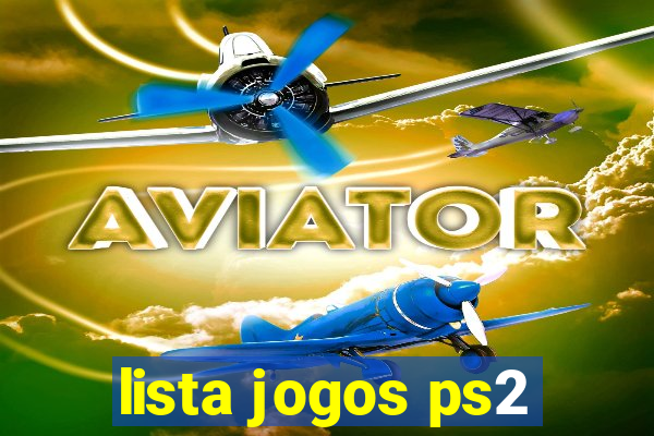 lista jogos ps2